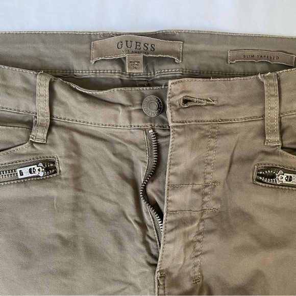 Guess Men’s Green Pant - Picture 1 of 4